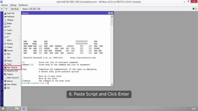 step5.1-How to installing scripts on Mikrotik смотреть онлайн