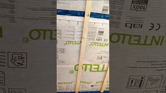 Механизированный монтаж древесного утеплителя