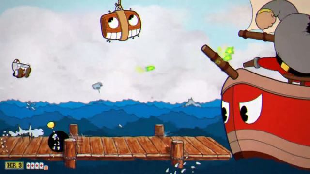 Cuphead Капитан Дорогобород в эпизоде: "Пиф паф Ой ой ой". Оценка S смотреть онлайн