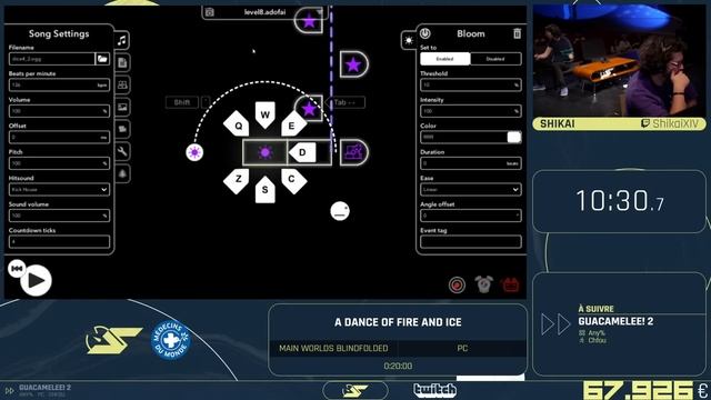 A DANCE OF FIRE AND ICE en MAIN WORLDS BLINDFOLDED par SHIKAI en 10:30.07 | SPEEDONS 2023 смотреть онлайн
