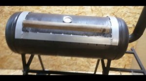 мангал из газового балона