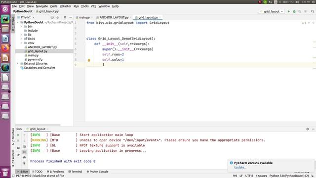 GRID LAYOUT PYTHON смотреть онлайн