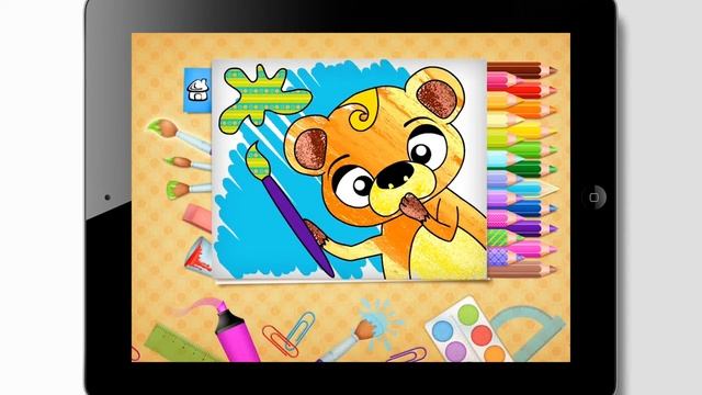 123 Kids Fun COLORING BOOK Best Educational Draw Color and Painting Games for Toddlers and Preschoo смотреть онлайн