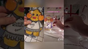 Уточки lalafanfan из тт ( бумажные❤️)