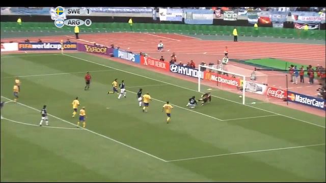 2002 FIFA World Cup Korea & Japan™ - Match 37 - Group F - Sweden 1 X 1 Argentina