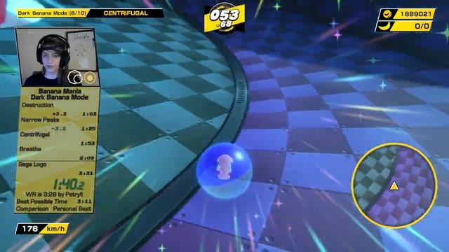 [Former WR] Dark Banana Mode in 3:14 (Deathless!) - Super Monkey Ball Banana Mania Speedrun смотреть онлайн