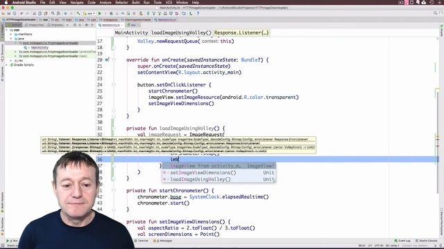 Kotlin on Android development: Image download & display using Volley смотреть онлайн
