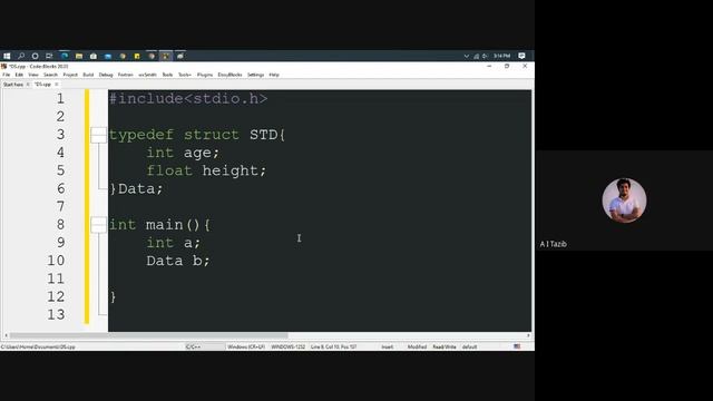 Data Structure "Structure" 09-06-2020 смотреть онлайн