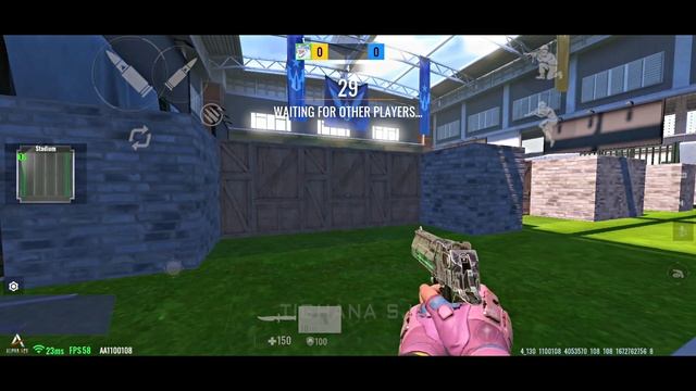 Alpha Ace (CS:GO Mobile by Garena) Labyrinth Shootout Mode Gameplay смотреть онлайн