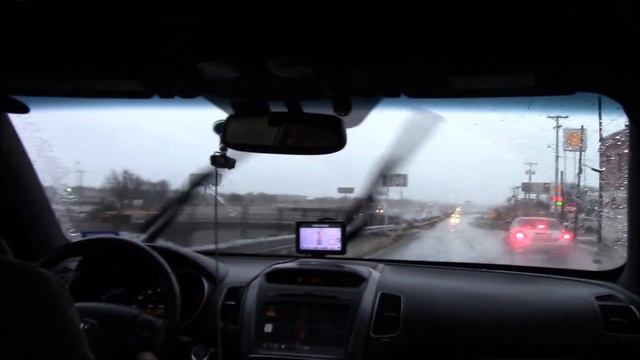 Trico Force High Performance Beam Blade Wiper Rain Road Test Kia Sorento 2014 смотреть онлайн