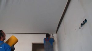 Натяжной потолок своими руками натяжка на объекте