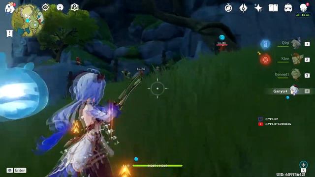GENSHIN IMPACT GANYU C0 DPS w/ PROTOTYPE CRES R4 смотреть онлайн