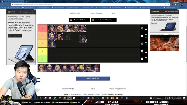 Purple Crew Formation Tier List [ Spring 2022 ] | Infinite Galaxy смотреть онлайн