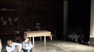 Анна Франк и другие. Талантливая игра старшеклассников. Спектакль частной школы “Взмах”, СПб