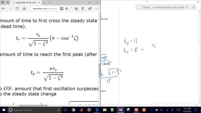Second Order Underdamped System Identification смотреть онлайн