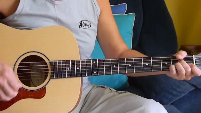 How to Play Amazing Grace - Easy Christian/Gospel Songs on Guitar - L136 смотреть онлайн