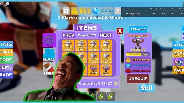 ?Muscle Legends - New All Quests done!! - Funny Moments #2 смотреть онлайн