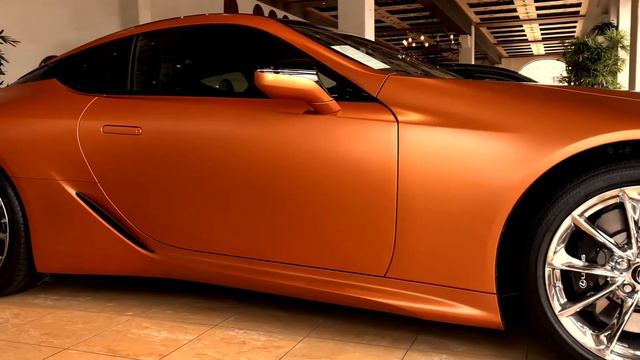 “Orange is the new black” 2018 Lexus LC 500 смотреть онлайн