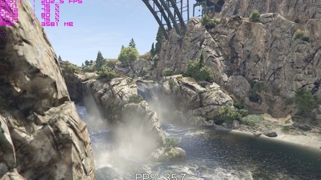 GTA V Benchmark on GeForce GTX285 1050p High Settings смотреть онлайн