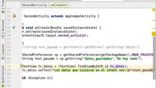 Tutorial android studio en español - Intents смотреть онлайн