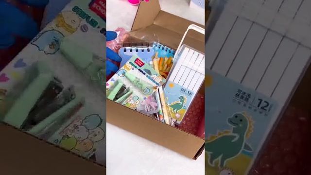 Милый набор канцелярии на лето.mp4