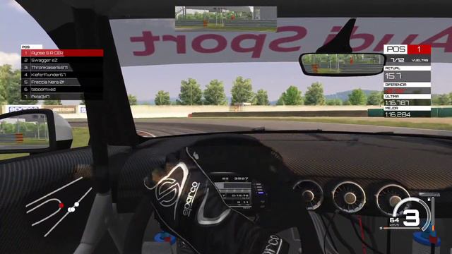 ASSETTO CORSA AUDI TT CUP MAGIONE,CARRERA ONLINE смотреть онлайн