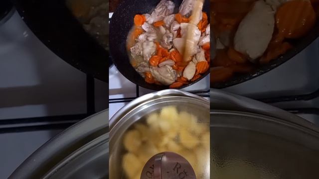 Ароматное жаркое из курицы,типа Шурпа.Первое блюдо. смотреть онлайн