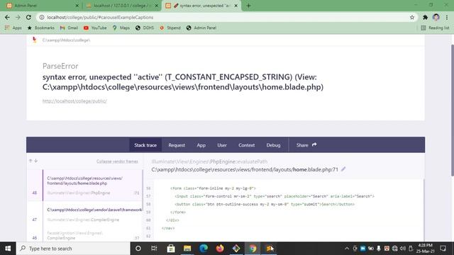 #PHP Laravel | Frontend Slider View | Part- 24 Website Development | Full Course | Bangla Tutoria смотреть онлайн