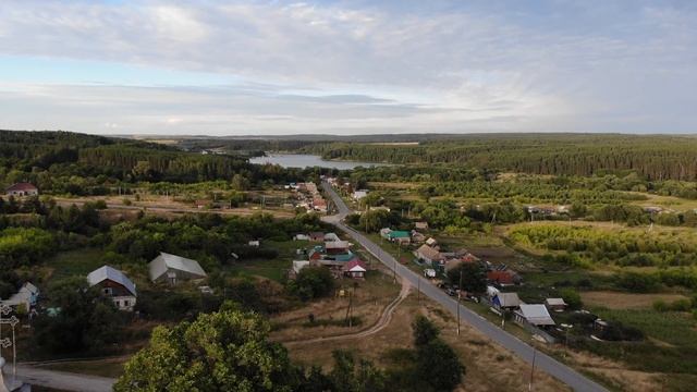Полет над деревней Нижнее Аблязово (Пензенская обл.) 08/2020 смотреть онлайн