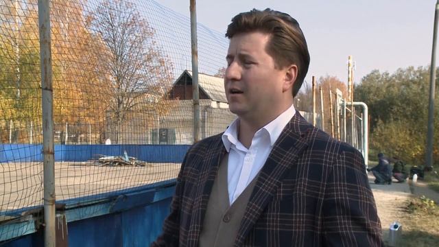 Восстановление хоккейной площадки в Ситниках смотреть онлайн