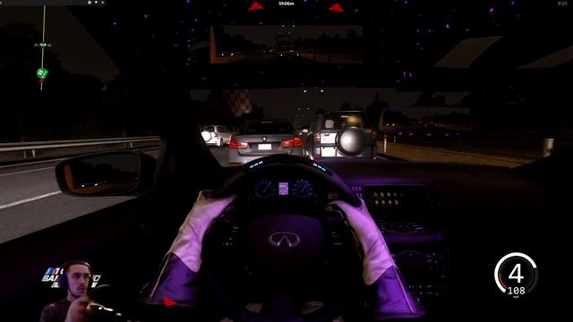 INFINITI G37 RUNS INTO 2 BMWS ON THE HIGHWAY! CUTTING UP IN TGA SANCTIONED! ASSETTO CORSA NO HESI смотреть онлайн