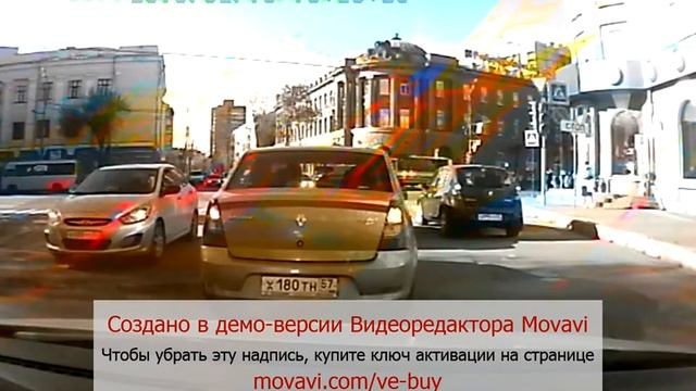 Выезд со стоянки в Орле смотреть онлайн