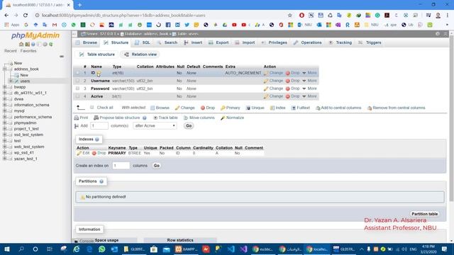 Web Development using PHP Lecture 14 (Create database using MySQL with phpmyadmin) Part 1 смотреть онлайн