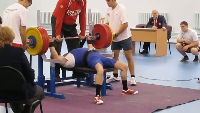 кат 74кг, Сычев Сергей - 2 подход 210кг