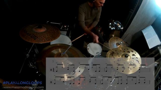 PLAYALONG LOOPS VOL.1: 111bpm 4/4: Groove ideas смотреть онлайн