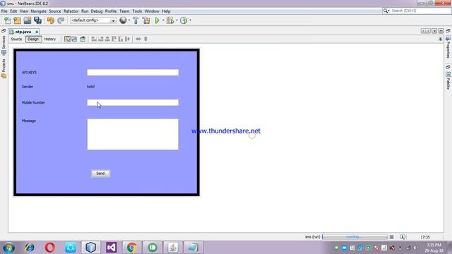 HOW TO GENERATE FREE SMS & OTP ON MOBILE USING JAVA SWING смотреть онлайн