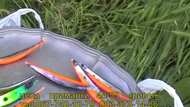 Самодельные воблеры Bent Minnow и Huss Pann "кислотники" смотреть онлайн