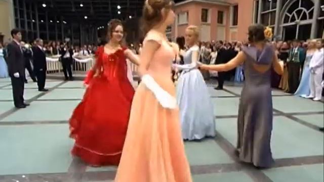 Пушкинский молодёжный Бал Полонез, мазурка смотреть онлайн