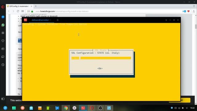 instalando ISPConfig no servidor Debian 9 смотреть онлайн