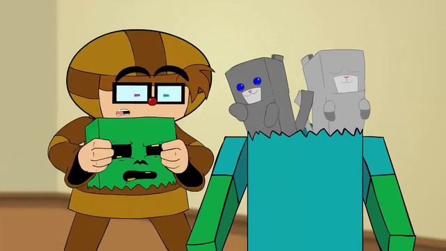 ZOMBIE THANKSGIVING - The Minecraft Files ANIMATED Series Ep. 5 (HD) смотреть онлайн