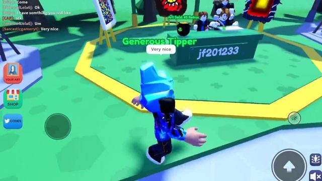 Looking at peoples art in roblox starving artists￼! смотреть онлайн