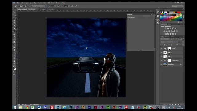 Photoshop Tutorial - Basic Compositing For Beginners смотреть онлайн