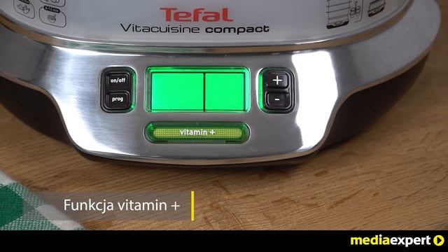 PAROWAR TEFAL VS4003 VITACUISINE COMPACT смотреть онлайн