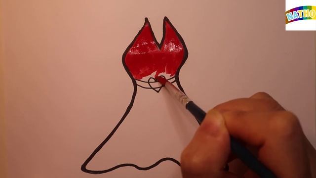 Drawing frock for kids. Рисование платья для детей. Bolalar uchun paypoq chizish, Vẽ váy cho trẻ em смотреть онлайн