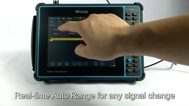 Micsig Smart Tablet Oscilloscopes Upgraded STO1004 1G Sa/S Digital Scopemeter 4 Channels 8GB APP смотреть онлайн