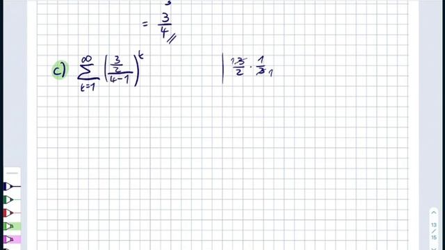 Mathe Aufgabe 76 geometrische Summe смотреть онлайн