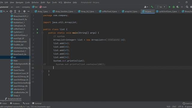 ArrayList Working and its all in functions JAVA || how Array List work || All functions of ArrayLis смотреть онлайн