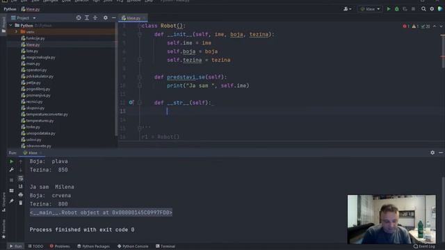 Python - 16. Klase u Python programskom jeziku, instaciranje, konstruktor, destruktor, nasleđivanje смотреть онлайн