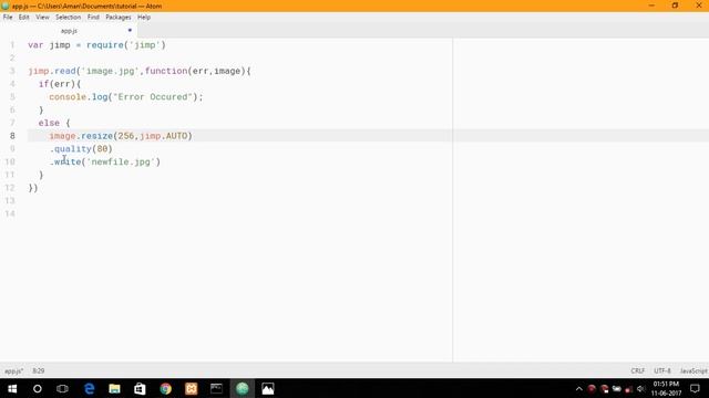 Node.js : Image Manipulation or Processing смотреть онлайн