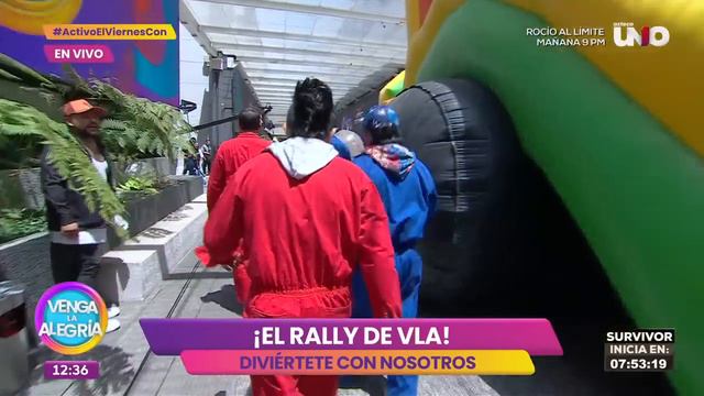 ¡Un disputado y acalorado Rally vivieron se vivió en este viernes! | Venga la Alegría смотреть онлайн